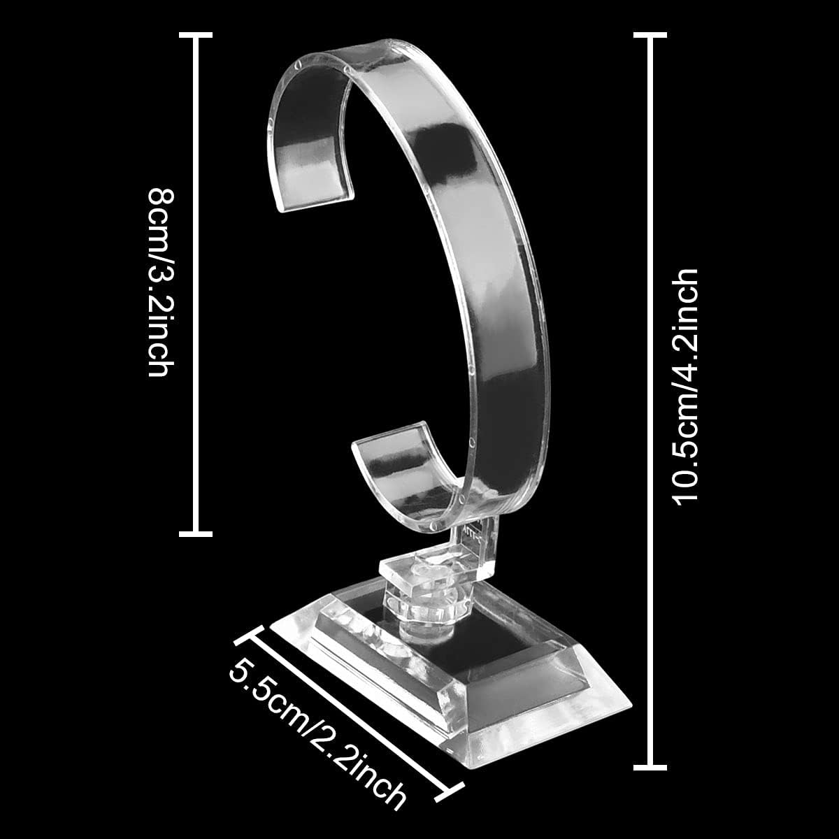 Wholesale 10PCS Transparent Ac - Jewelry And Watches Inc recension och pris