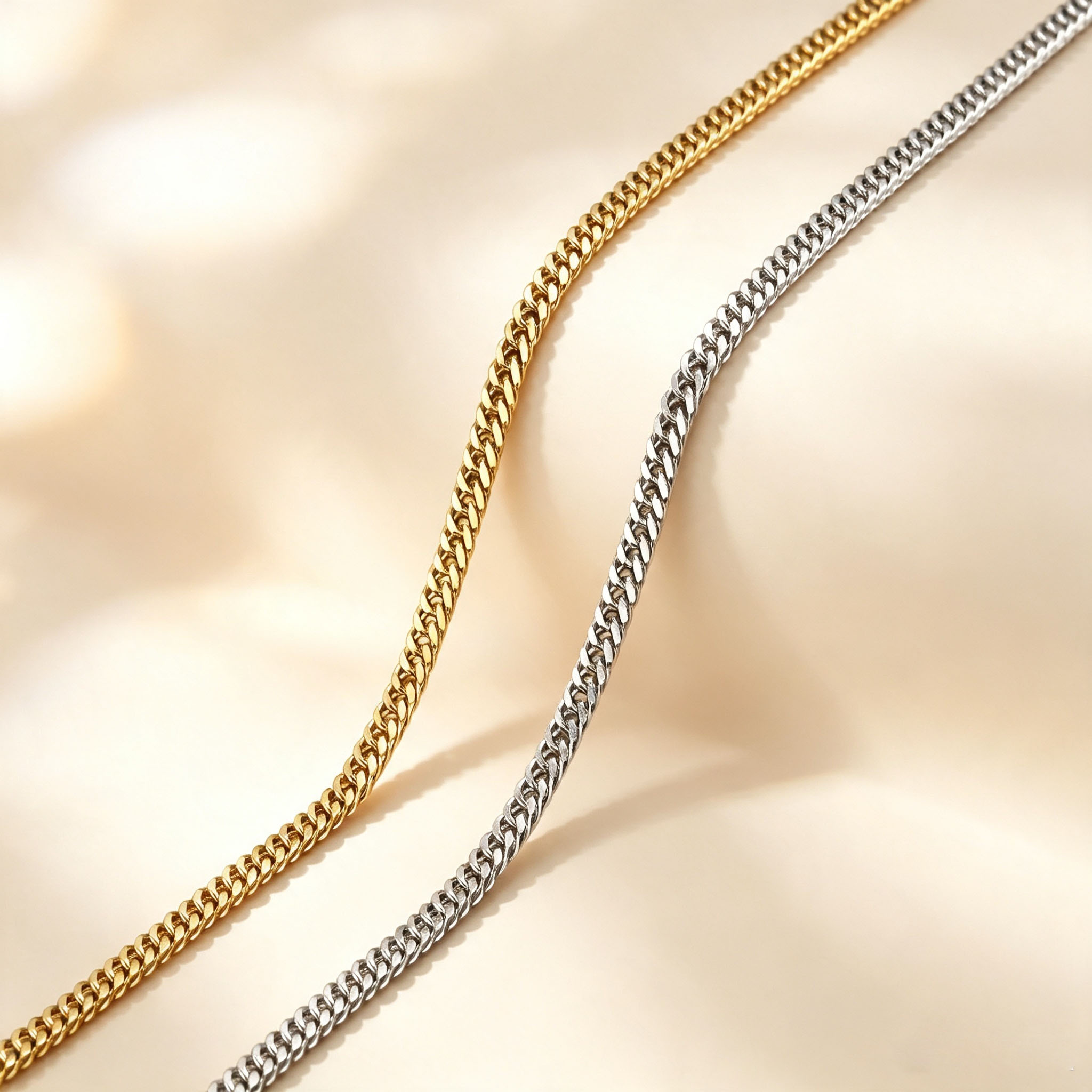 Thin Cuban Ankle Bracelet For  - Jc Jewelry & Watches Photos recension och pris