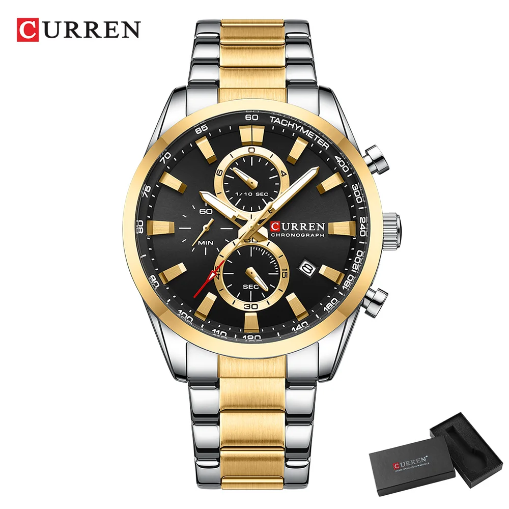 CURREN Casual Quartz Chrono Sp - Jewelry For Watches recension och pris