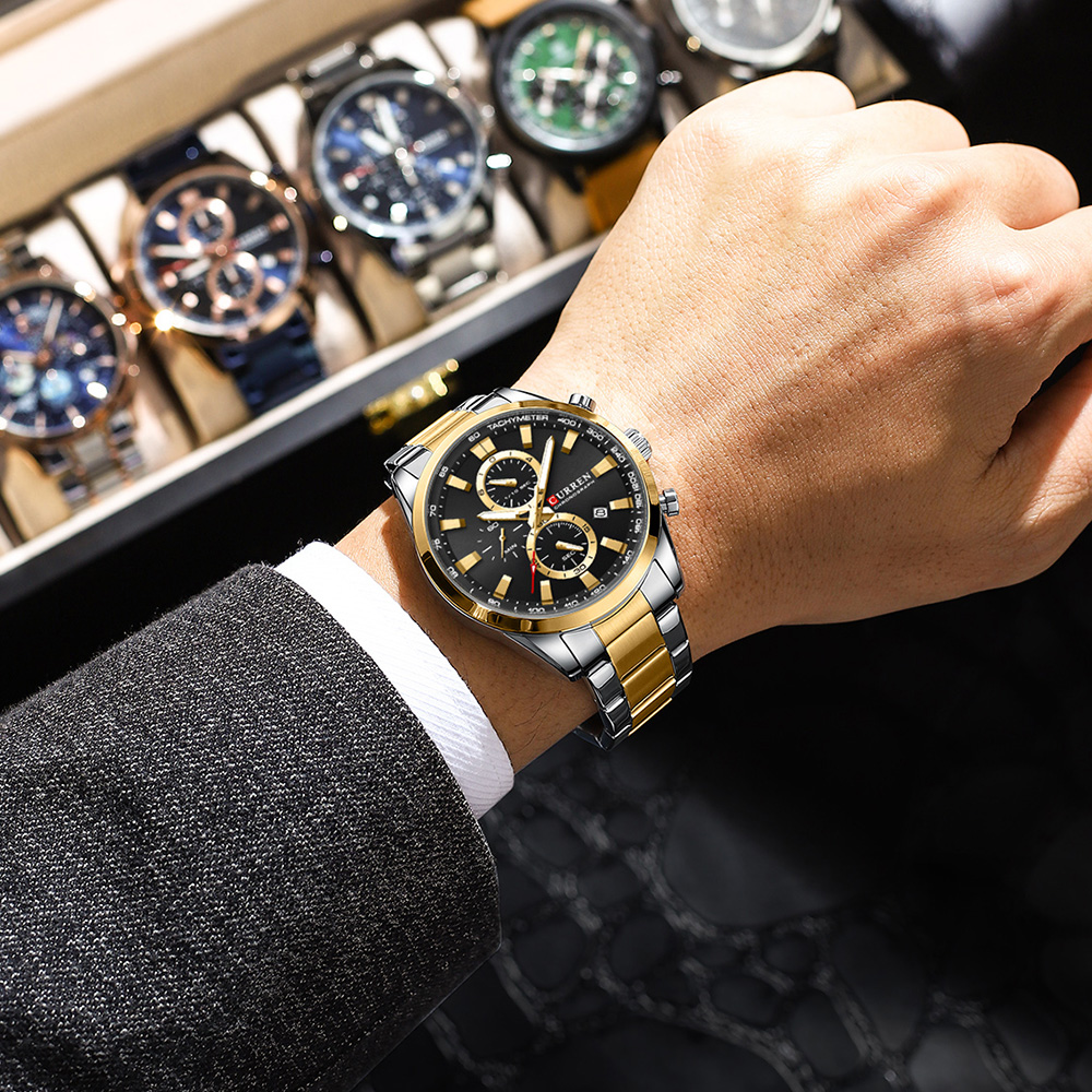 CURREN Casual Quartz Chrono Sp - Jewelry For Watches recension och pris