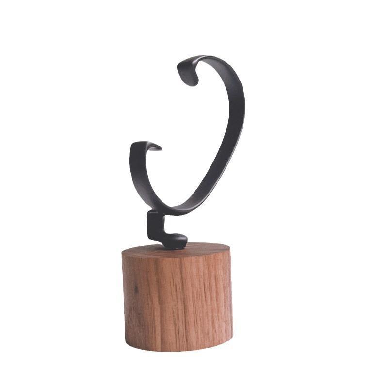 1PCS Wooden C-Shaped Watch Hol - Jewelry And Watches Inc recension och pris