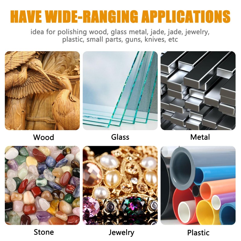 36Pcs/Set Wool Felt Polishing  - Jewelry For Watches recension och pris