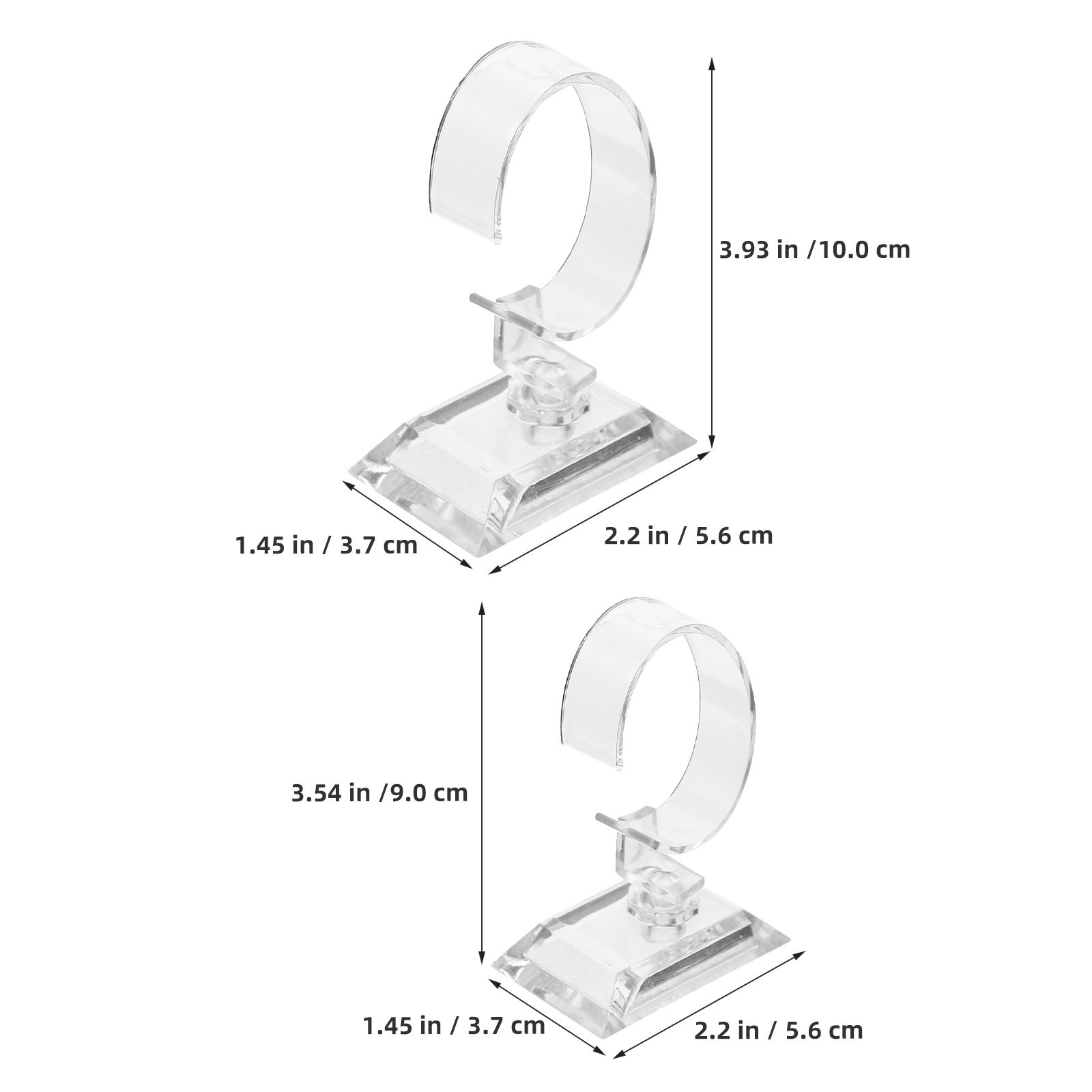 10Pcs Transparent Watch Organi - Jewelry And Watches Inc recension och pris