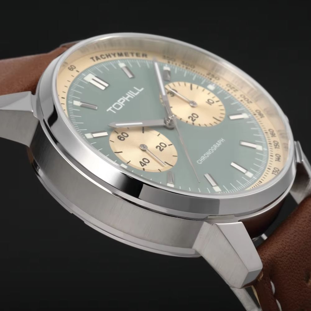 TOPHILL Vintage Racing Chronog - Seiko Watch Prospex recension och pris